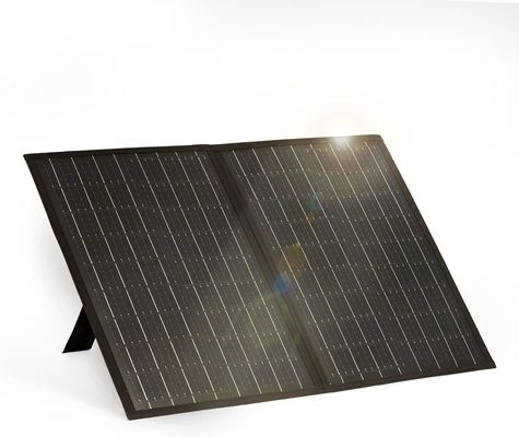 100Wオフグリッド折りたたむ太陽光充電器 キャンピング用のポータブル太陽光パネルキット