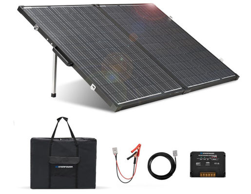 160W 折りたたむ太陽光毯 BIPV 太陽光パネル モノ結晶 軽量
