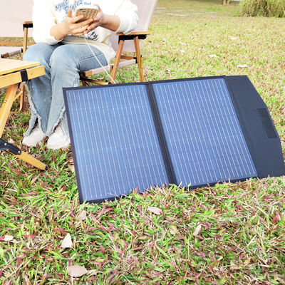 防水 60w 折り畳み式太陽光パネル 発電所 バッテリーチャージャー