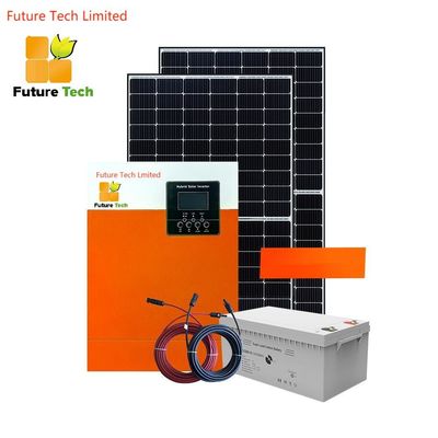 ホーム オフグリッド ポリ結晶ソーラーパネル インバーター 5.5KW オレンジ色