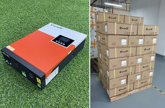 ホーム オフグリッド ポリ結晶ソーラーパネル インバーター 5.5KW オレンジ色