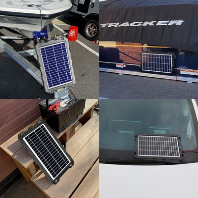 10W 12V 太陽電池 トリクル充電器 電池駆動 メインテナー 海上
