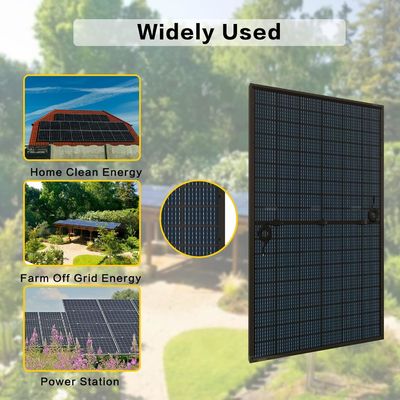 400W PV モノ結晶型双面太陽光パネルキット 10BB