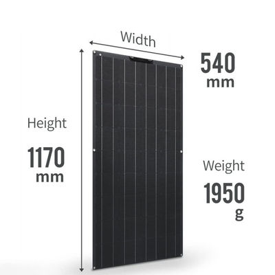 フレキシブルソーラーパネルキット 150w 18V