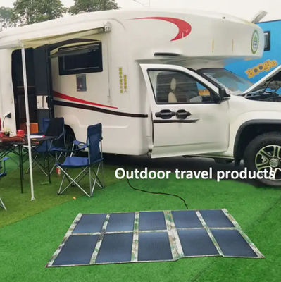 モノクリスタル 200ワット 折りたたむ太陽毯 パネル キャンプ用 トレーラー 自動車 海上