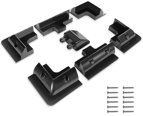 防水 7PCS ソーラーパネル アクセサリー 屋根ラック マウントキット