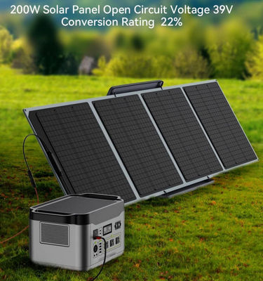 商用 36V 160w 折りたたむ太陽光パネルシステム MC4 電源発電所 RV オフグリッド