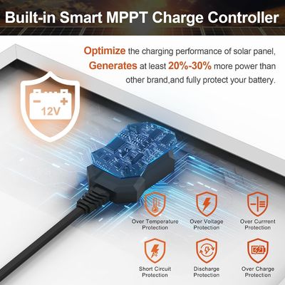 ODM トリックル ソーラー充電 携帯充電器 メインテナー 10W 12V