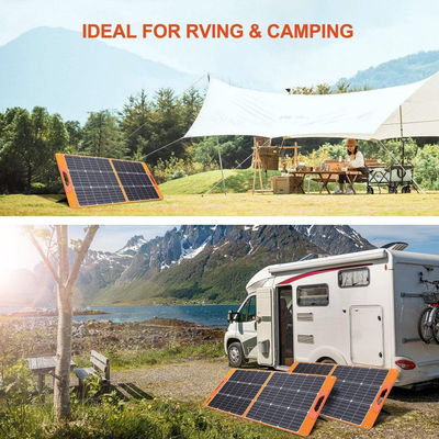 キャンピング・ハイキング用 折りたたむ式 100W RV オフ・グリッド 太陽系 パッケージ