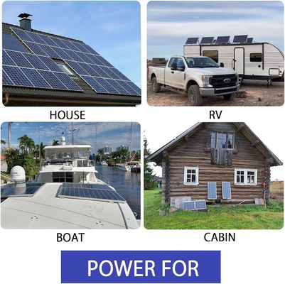 200ワット 24V 固い太陽光パネル モノクリスタリンモジュールオフグリッドシステム