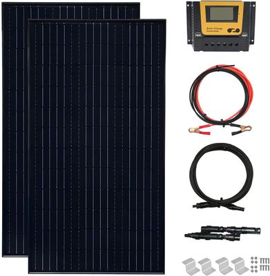 軽量200ワット単結晶太陽光パネル 太陽光発電モジュール