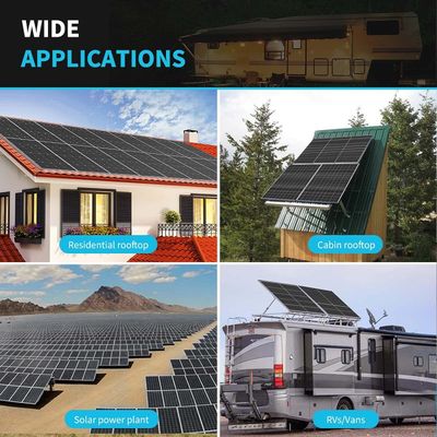 24V 320W 太陽電池パネル モノクリスタル オン オフ グリッド RV トレーラー用