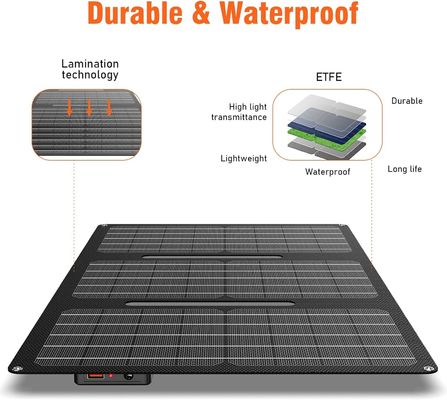 30ワットのポータブルバルコニー 太陽光パネル モノ結晶シリコン 防水