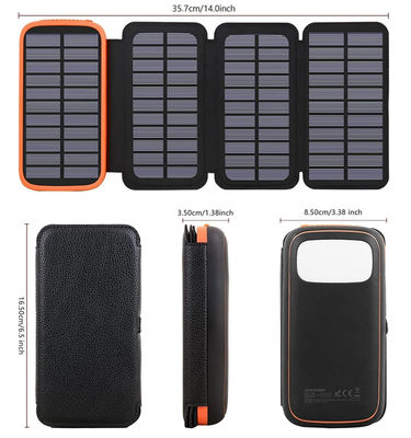 OEM 12Vポータブルソーラーパネル 太陽光電源バンク充電器 27000mAh