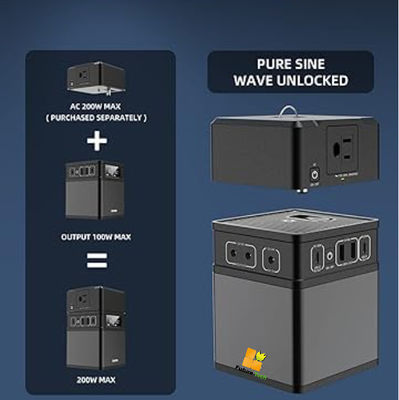 FTB200 AC 200W-14002 太陽光発電のためのリチウムイオン電池パック