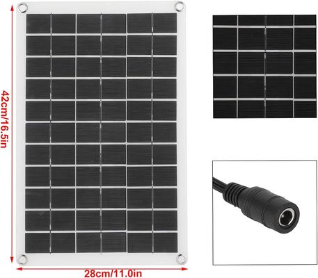 軽量ポータブルソーラーパネル モノクリスタルセル 100W 12/24V USB出力