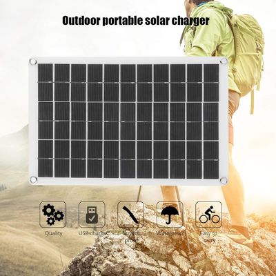 軽量ポータブルソーラーパネル モノクリスタルセル 100W 12/24V USB出力