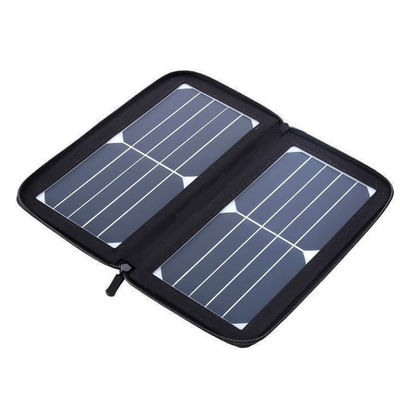 10w 防水 スマート USB 折りたたむ 太陽電池カバー 携帯電話