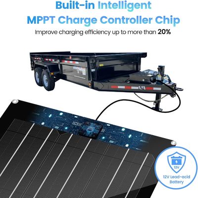 トリックル ソーラー 自動車 バッテリー メインテイナー 充電器 RV 15W 12V