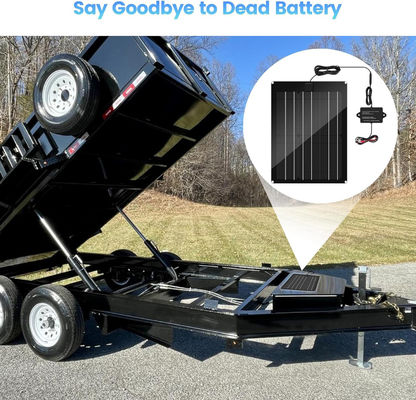 トリックル ソーラー 自動車 バッテリー メインテイナー 充電器 RV 15W 12V