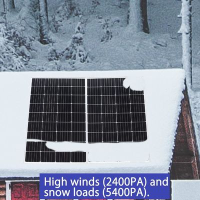 12V 24V モノ PV 頑丈太陽光パネルモジュール 300W 150W 電力